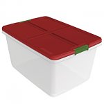 66-Quart Hefty Holiday Storage Container w/ Latching Lid $5.39 (Reg. $11.99) + Free Shipping ~ Kmart