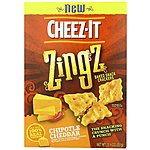 12.4oz Cheez-It Crackers: Provolone or Zingz Chipotle Cheddar $2.20 + Free Shipping