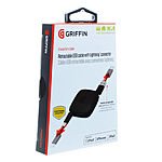 Griffin Compact Retractable Lightning to USB Sync & Charge Cable $7 + Free Shipping