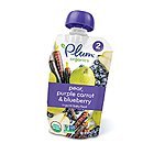 12-Pack Plum Organics Stage 2 Baby Food (Blueberry, Pear & Carrot) $8.60 &amp; More w/ S&amp;S + Free S&amp;H