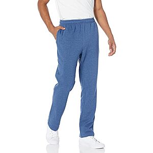 Amazon Essentials Men s Fleece Sweatpants Blue Heather