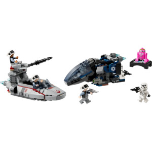 383-Piece LEGO Star Wars Imperial Dropship vs. Rebel Scout Speeder Building Set  + Free S&H on +
