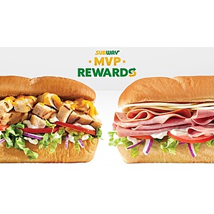 Select Subway Restaurants: Footlong Sub BOGO $1