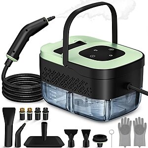 Prime Members: WSRYYCC Handheld 1500W Portable Steam Cleaner (2 Colors) $50 + Free S&H