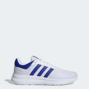 adidas Men's Lite Racer 4.0 Shoes (Cloud White / Lucid Blue / Lucid Blue) $17.40 + Free S&H