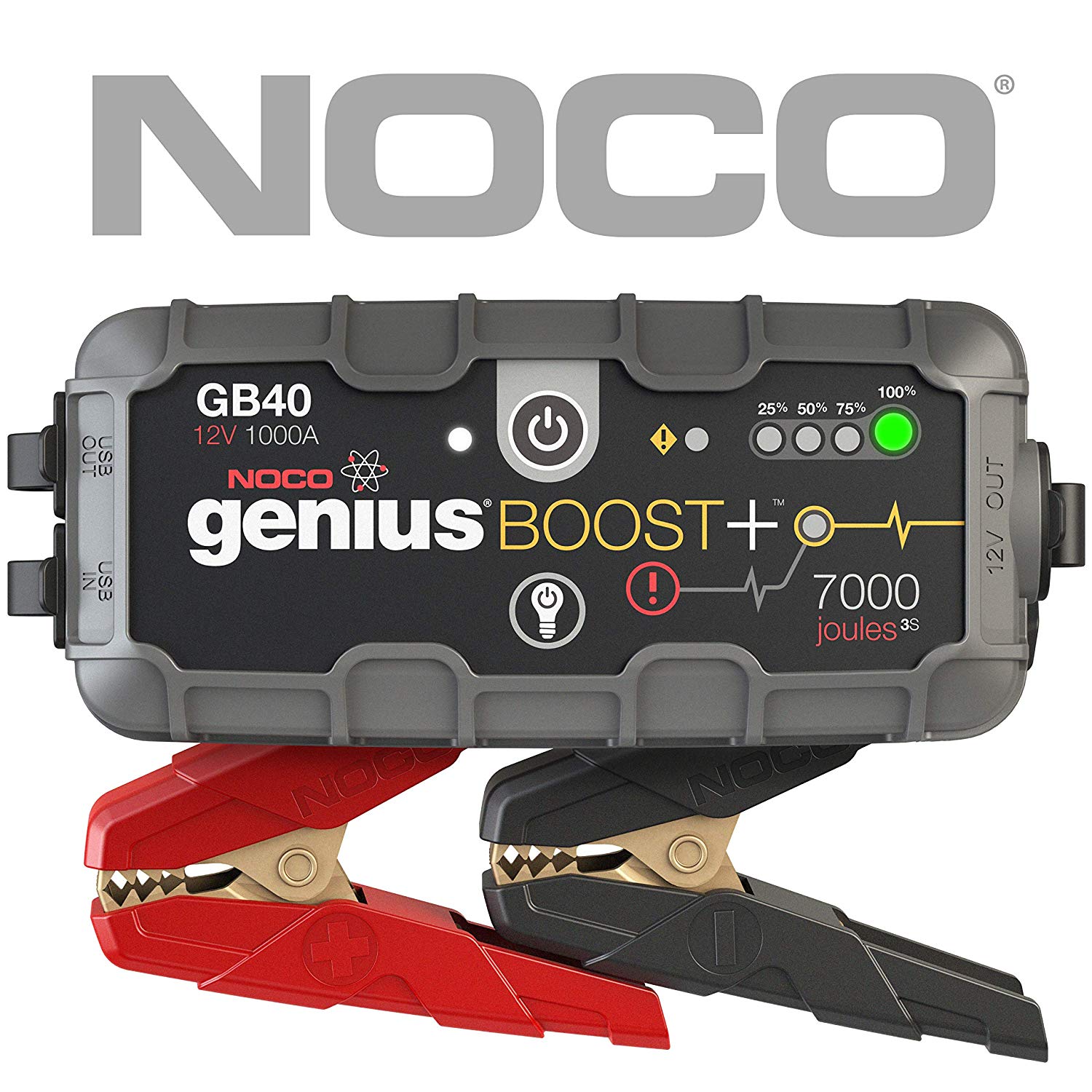 Noco Genius Boost Plus GB40 1000 Amp 12V UltraSafe Lithium Jump Starter