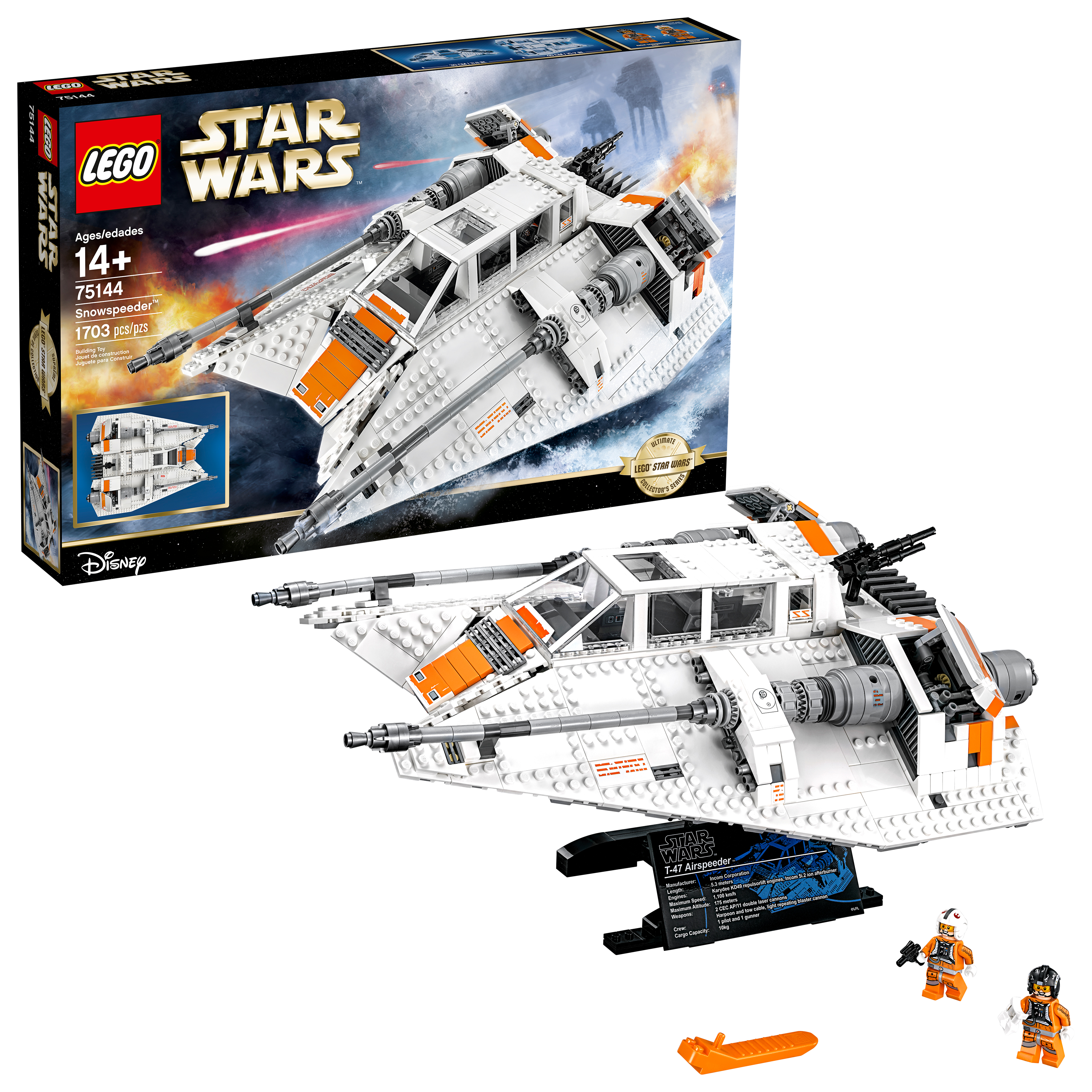 Lego Star Wars Snow Speeder Building Kit 144 99 Free