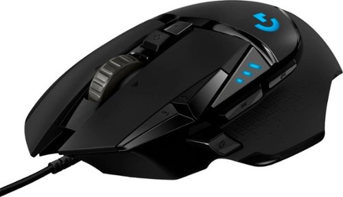 Logitech - G502 HERO Wired Optical Gaming Mouse with RGB Lighting - Black $29.99 @Bestbuy