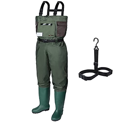Chest Waders / Fishing Waders with Boots, for Men & Women, WaistHigh