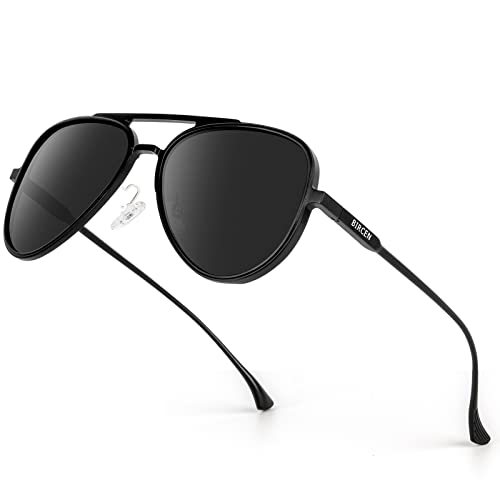 Bircenpro Polarized Aviator Sunglasses for Men: UV Protection ...