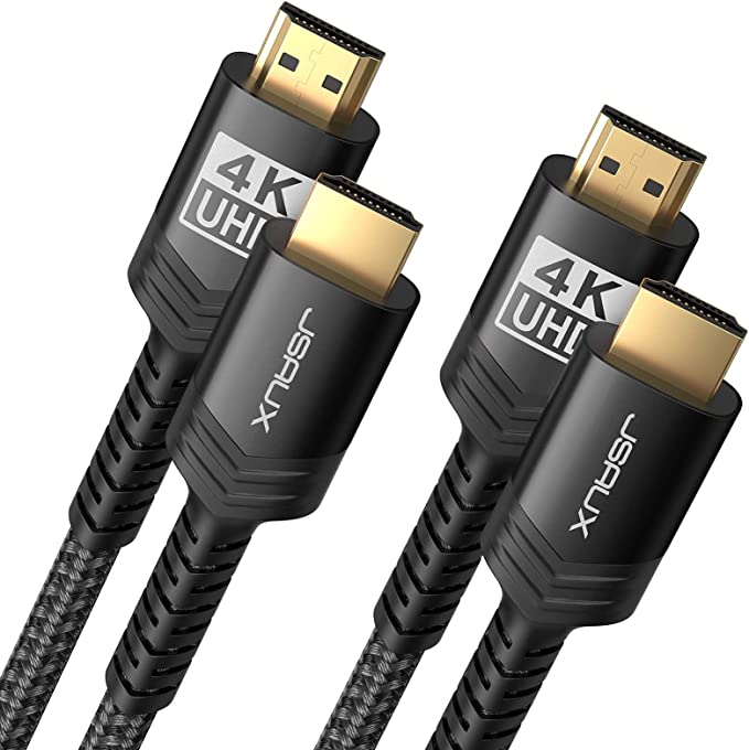 2 Pack 6ft 4K HDMI Cable (18Gbps High Speed HDMI 2.0 Braided Cord) 7.79