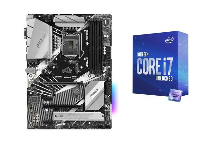 Intel 10700K + ASRock Z490 Pro4 + WD 120GB Green SSD for $536.58