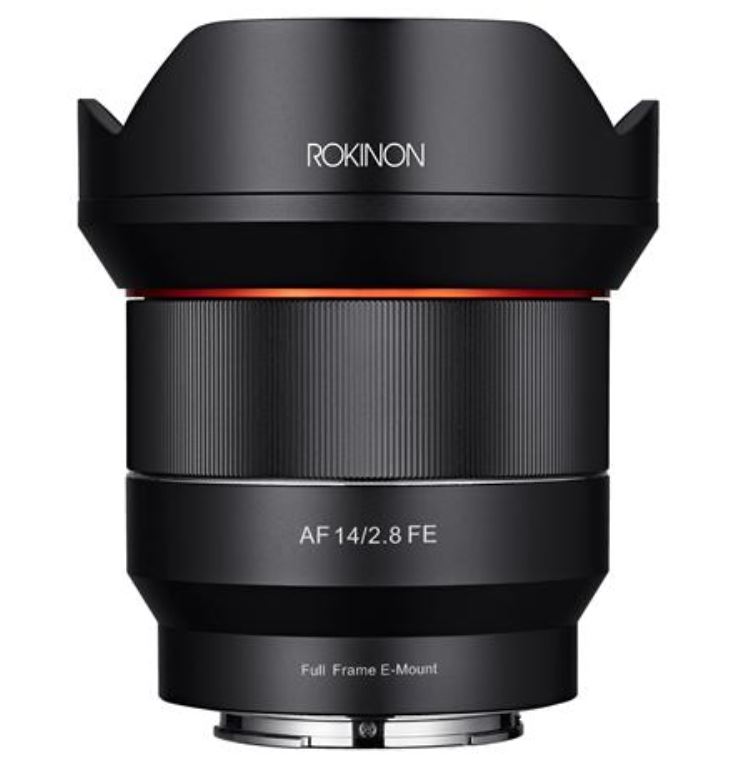 Rokinon 14mm F2.8 AF Wide Angle, Full Frame Auto Focus Lens $449 at Adorama