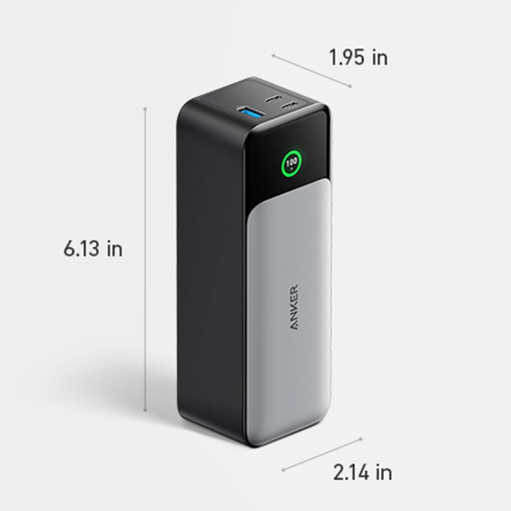 Anker Power Bank, 24,000mAh 3-Port Portable Charger with 140W Output $91.99