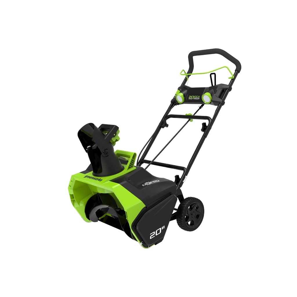 Greenworks 40V 20-inch Cordless Brushless Snow Blower with 4.0 Ah Battery and Charger, 26272 - $179.00