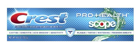 Crest oral care - buy 2 get one free and $5 off coupon $2.58