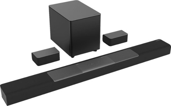 VIZIO 5.1.2-Channel M-Series Soundbar with Wireless Subwoofer, Dolby Atmos and DTS:X Dark Charcoal M512a-H6 In store - $350