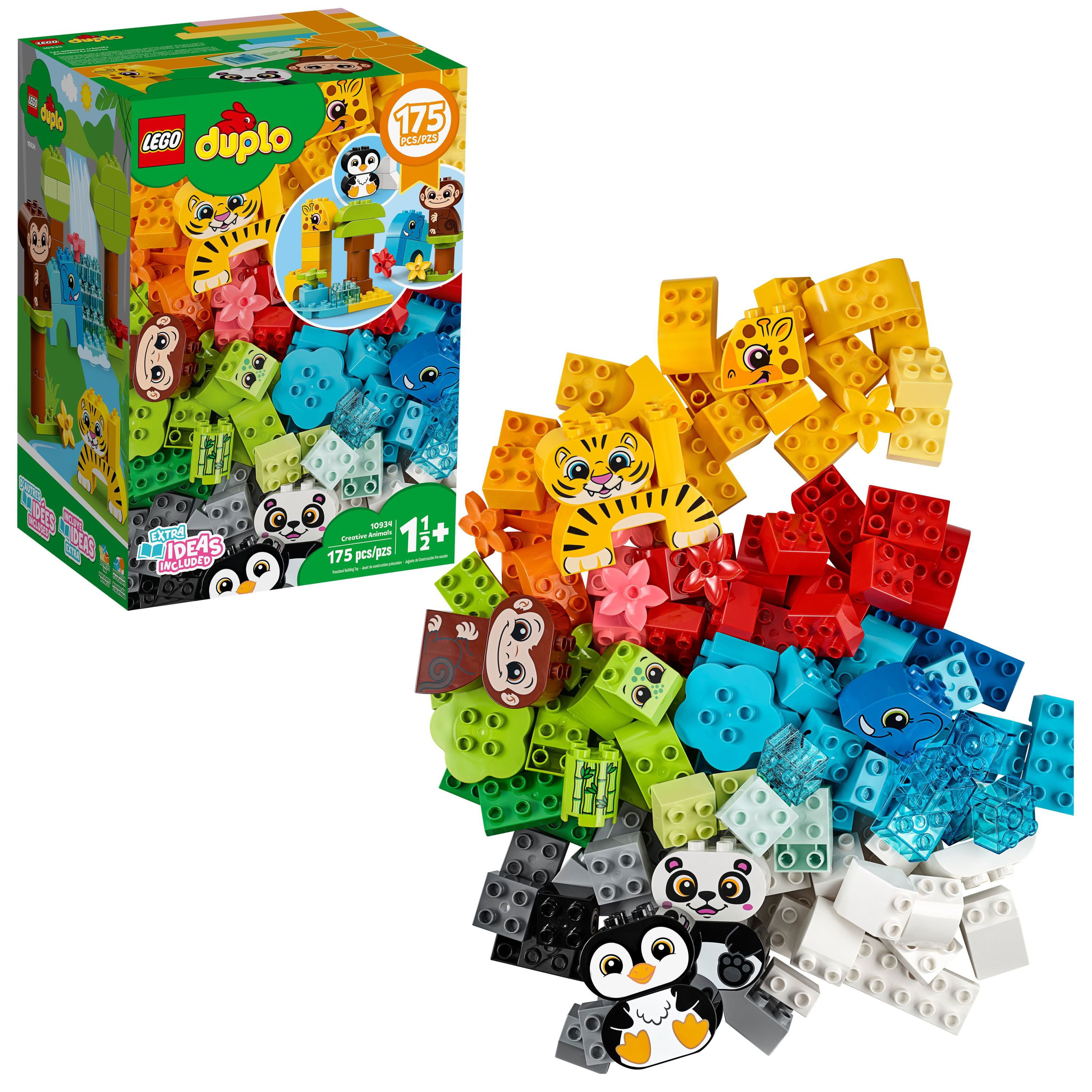 LEGO DUPLO Classic Creative Animals 10934 Building Toy Set (175 Pieces) - $19