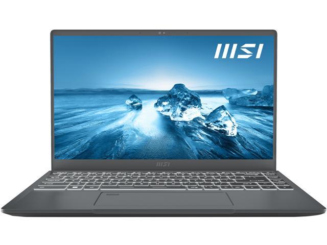 MSI Laptop Prestige 14Evo Intel Core i7 11th Gen 1195G7 (2.90GHz) 32GB Memory 1 TB NVMe SSD for $549
