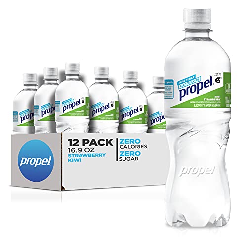 Propel Zero Calorie Drinking Water with Electrolytes and Vitamins C&E, 16.9 Fl Oz (12 Count) $6.06