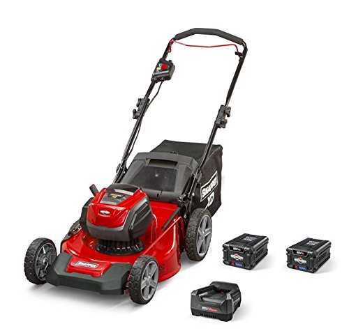 Snapper XD 82V MAX Cordless Electric 21" Push Lawn Mower, Includes Kit of 2 2.0 Batteries and Rapid Charger - Amazon $360.71