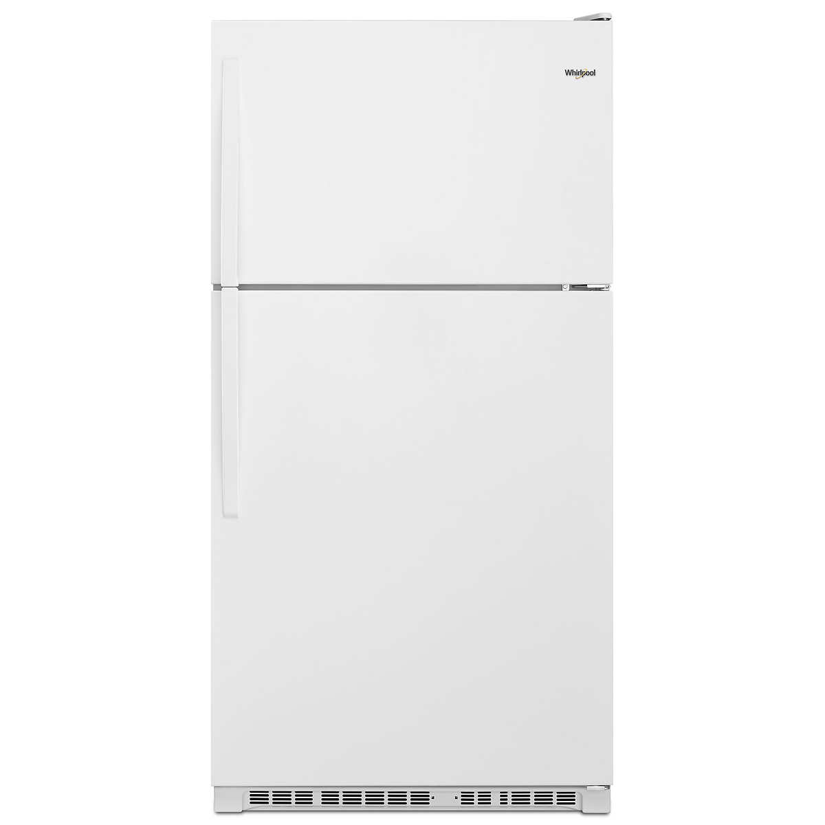 Whirlpool 20 cu. ft. Top Freezer Refrigerator with Frameless Glass Shelves - $599 at Costco