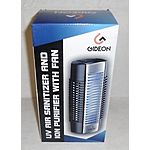 New Gideon Electronic Plug In Air Purifier UV Air Sanitizer Ion Purifier w/ Fan $32