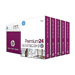 HP Premium24 Printing Paper, 2500 sheets $  14.98