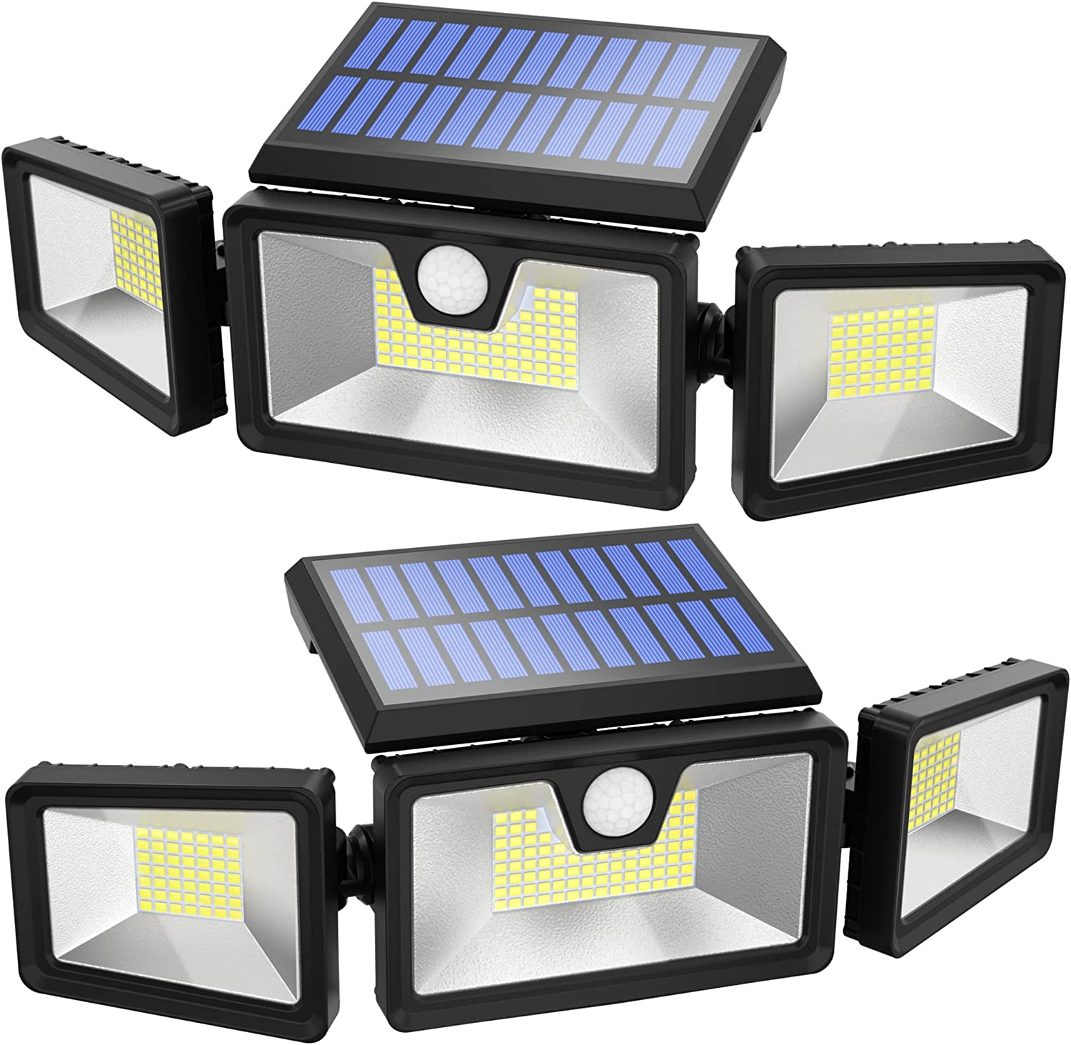 Otdair 188 LED Solar Lights Outdoor, 2500LM 3 Modes Solar Motion Lights Outdoor, IP65 Waterproof Security Lights, Adjustable Bright Flood Lights $26.99