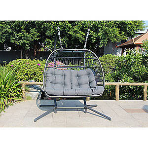 Berkley outdoor new arrivals swinging egg chair