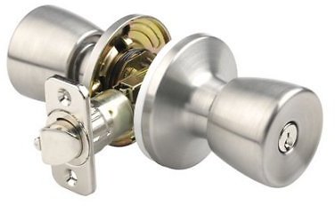 Brinks Keyed Entry Mobile Home Door Knob Bell Stainless Steel