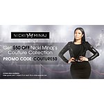 Nicki Minaj Collection: $50 off Premium Collection Styles