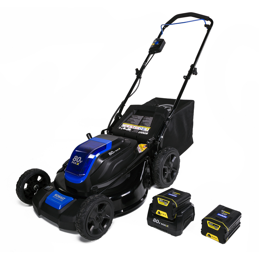 Kobalt 80v mower w/ 2 batteries 400 (or as low as 336) Lowes