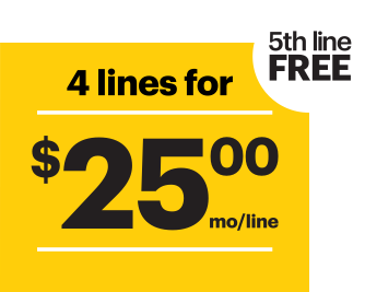 Sprint Unlimited Freedom Plan 5 Lines For 100