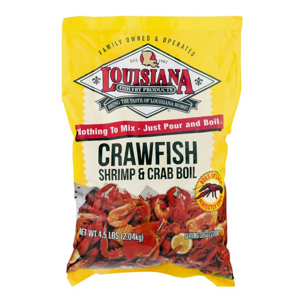 Louisiana Crawfish Shrimp & Crab Boil, 4.5 LB - YMMV $2.5