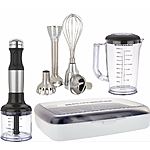 KitchenAid 5 Speed Immersion Blender w/ Case And Attachments $79.98
