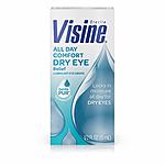 Visine All Day Comfort Dry Eye Relief Eye Drops (0.5oz.) $3.70 w/ S&amp;S + Free S/H