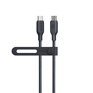 Costco Warehouse Anker Braided USB-C to USB-C Cable 240W, 6ft (pack of 2) - $  9.97