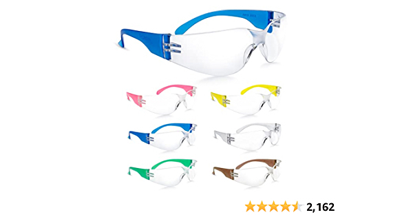 amoolo Clear Safety Glasses pack of 24 S&S $8.49  - $8.49