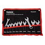 10-Piece Sunex Metric Stubby Combination Wrench Set w/ Canvas Pouch $15.20