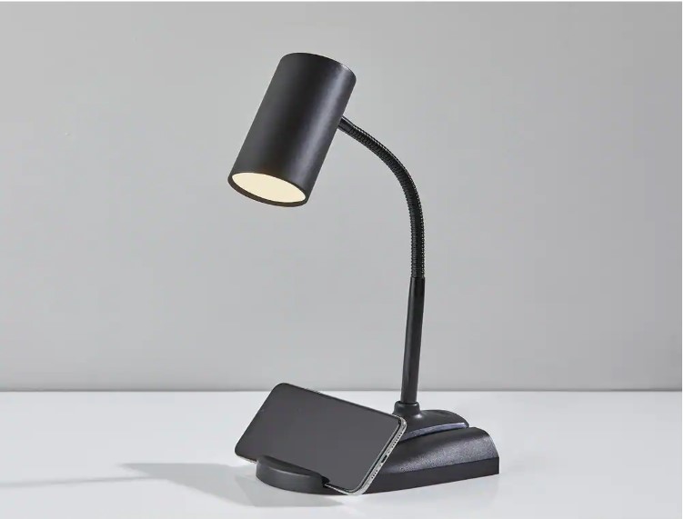 21 in. Black LED Desk/Clip Lamp $10.14