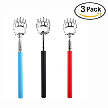 3 Pack Bear Claw Telescopic Back Scratcher Set $7.69