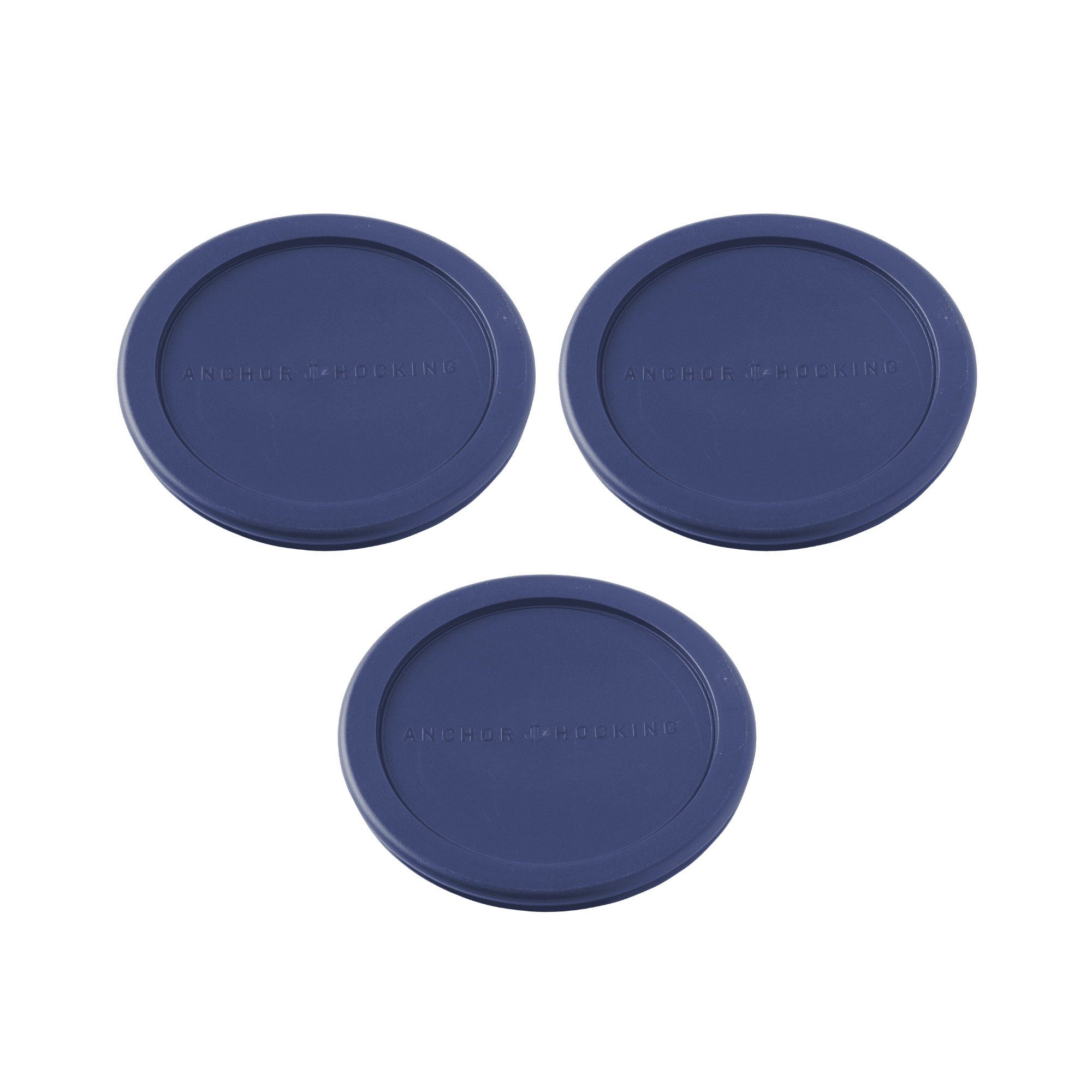 Anchor Hocking 4 cup food storage replacement lids (compatible w/ Pyrex