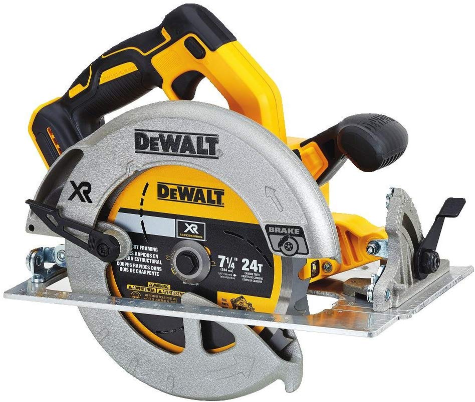 DEWALT DCS570B 7-1/4" (184mm) 20V Cordless Circular Saw with Brake (Tool Only) $134.99