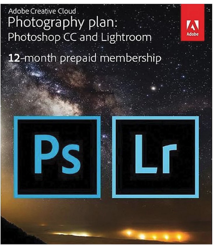 12 mo adobe creative cloud photo plan w 20gb cloud storage digital download expired
