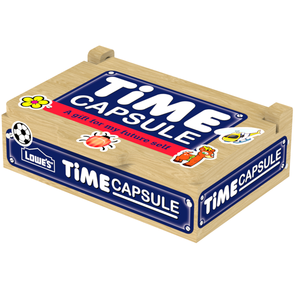 Lowes DIY Time Capsule kit Registration opens December 13