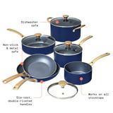 Beautiful 10 PC Cookware Set, Blueberry Pie by Drew Barrymore $59