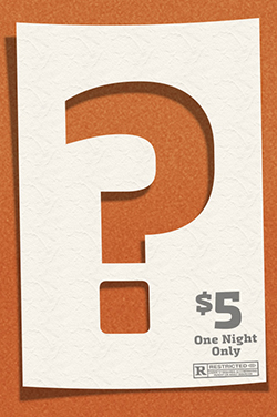 Monday Mystery Movie $5 Regal movie