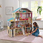 KidKraft Majestic Mansion Wooden Dollhouse with 34 Accessories $150