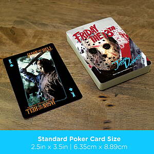 Friday the 13th Playing Cards $3.49